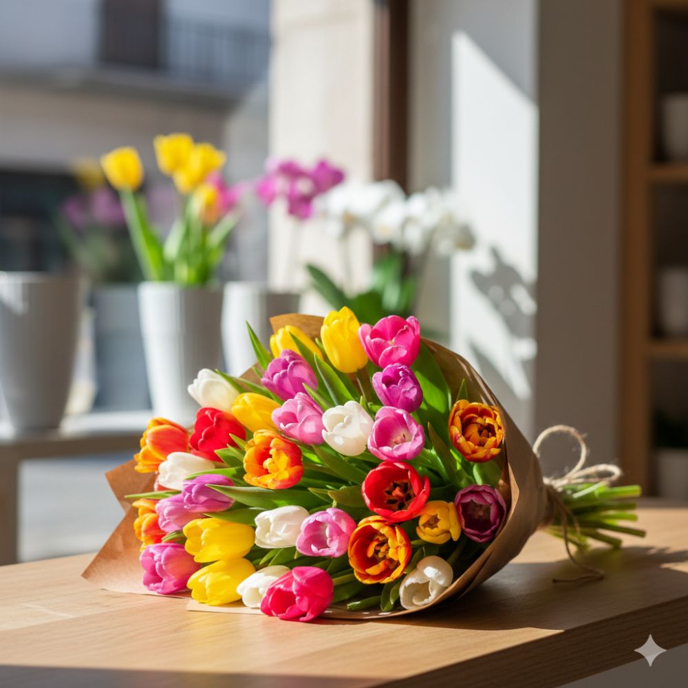 Bouquet Esplosione di Tulipani