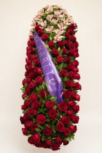 Copricassa Rose e orchidea- Emozioni floreali di Giusy Surace, Villa San Giovanni